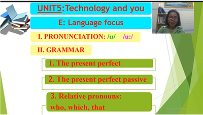 Unit 5: Technology and you: Language focus , Supplement